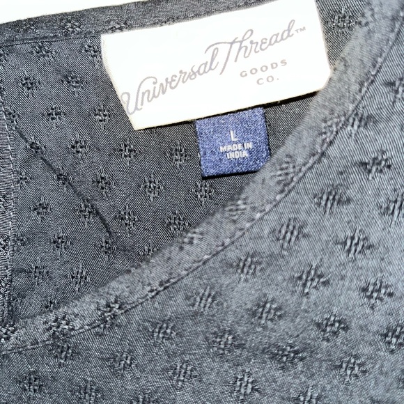 Universal Thread Black Dress, Size Large - Picture 3 of 4